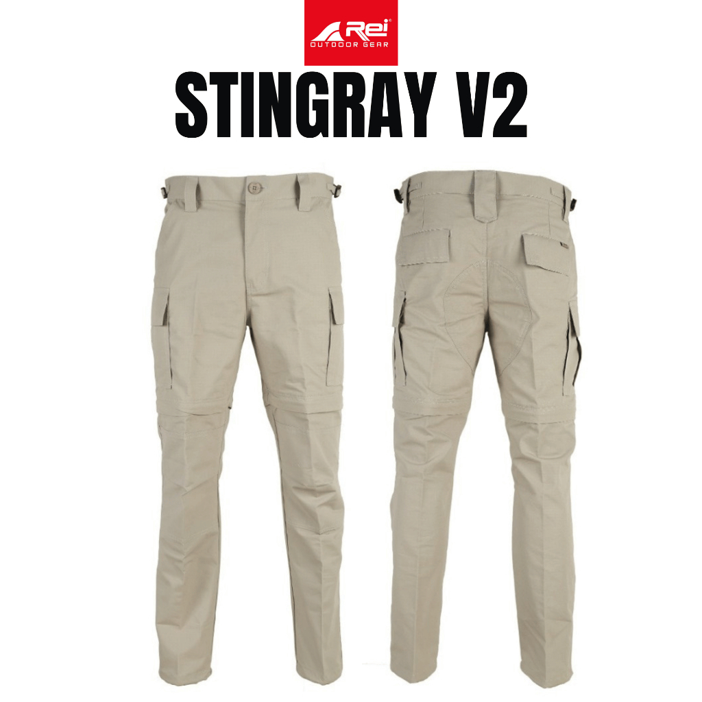 Celana Panjang Cargo Pria STINGRAY V2 AREI OUTDOORGEAR - CELANA PANJANG LAPANGAN CARGO GUNUNG PRIA R