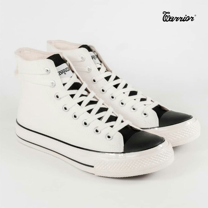 WARRIOR POSEIDON WHITE ORIGINAL MURAH SEPATU SNEAKERS SHOES SEKOLAH KERJA KULIAH