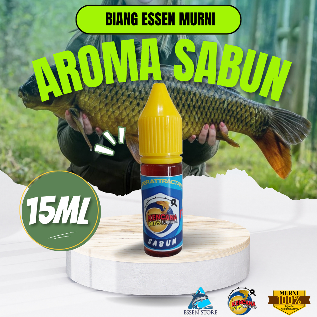 Essen Murni Aroma Sabun 15ml Biang Essen Murni Asli 100%