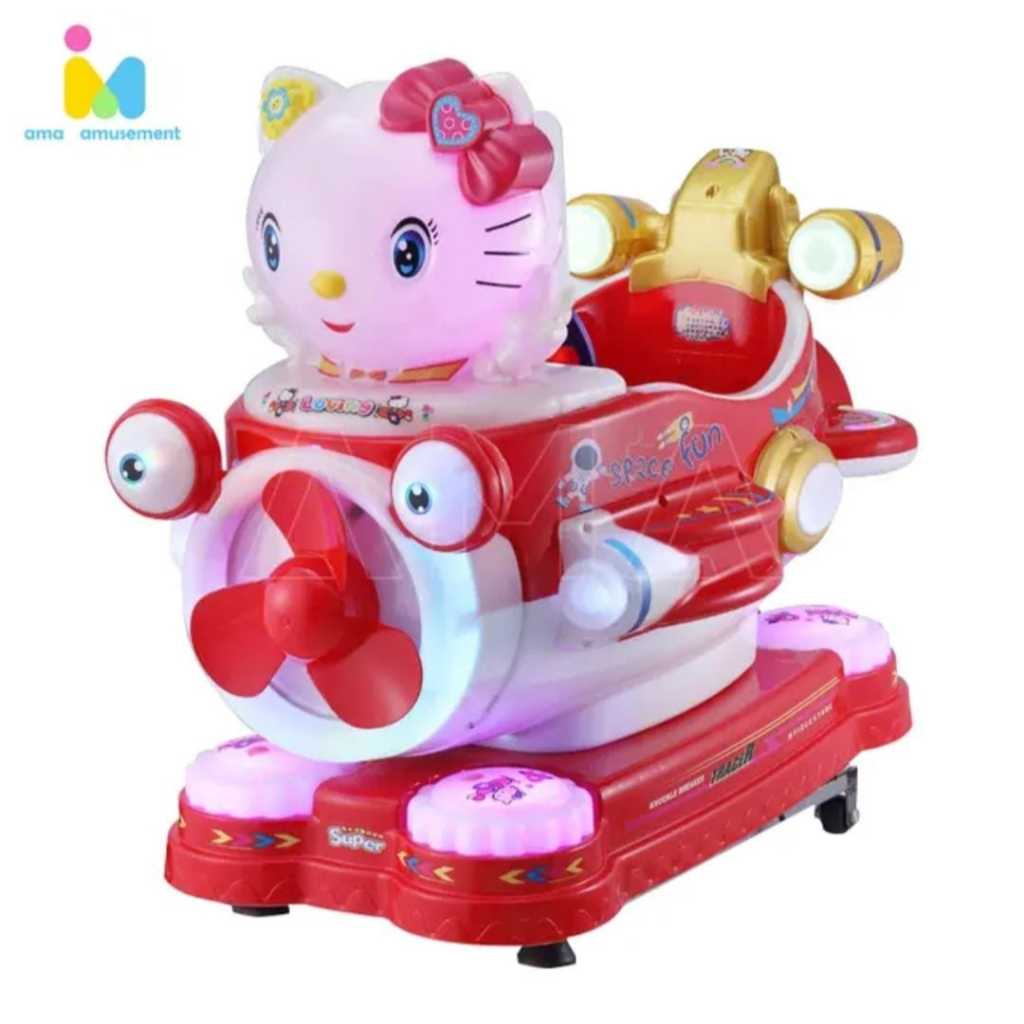 Kiddie Ride Odong Odong Koin Hello Kitty Import Sistem Koin