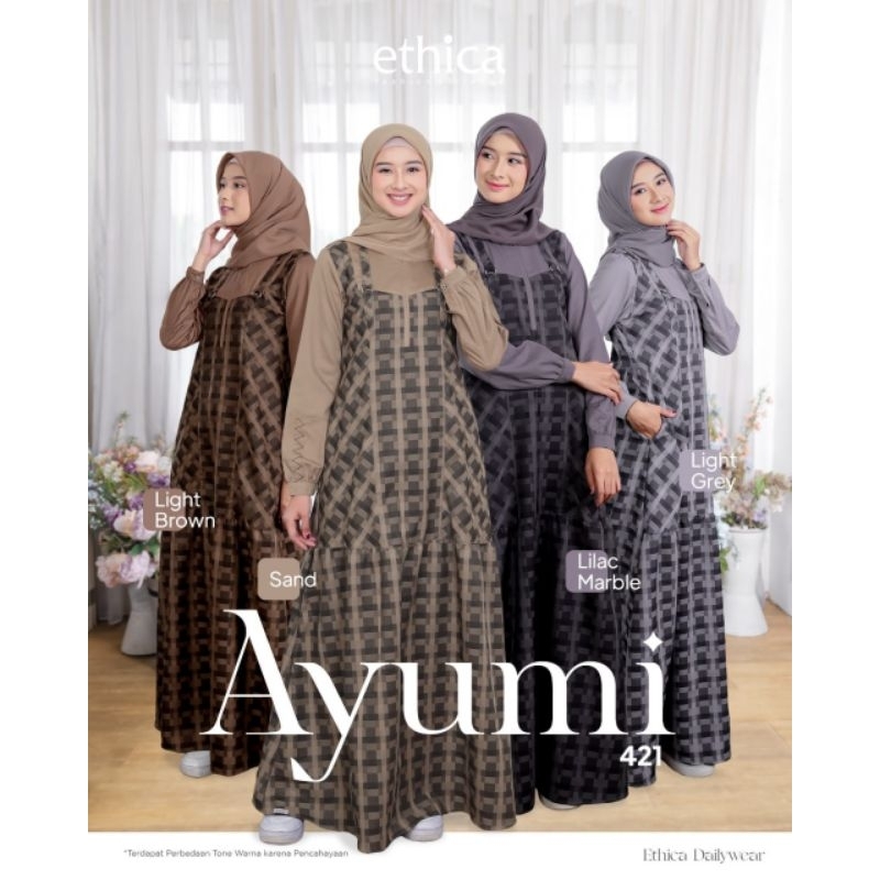 GAMIS AYUMI 421 || GAMIS TERBARU 2023 || GAMIS BY ETHICA