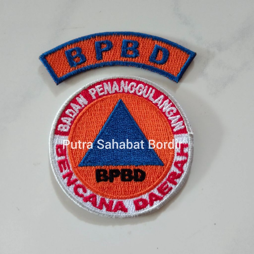 1 Set Logo Bordir BPBD.