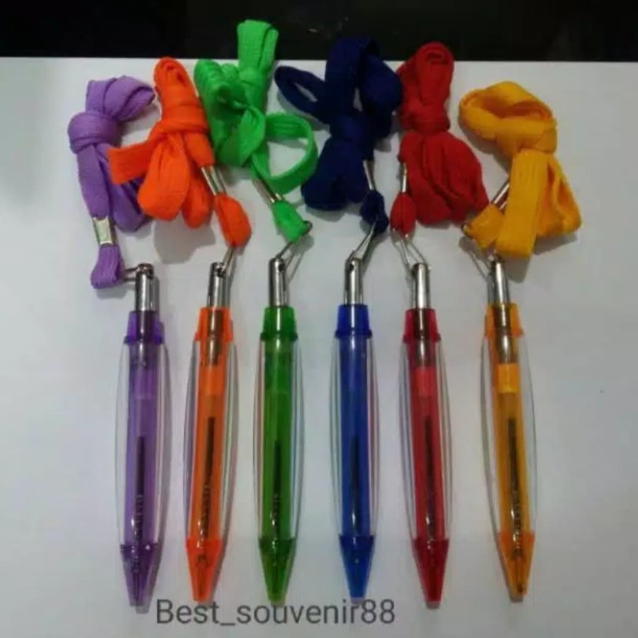 

Pulpen Cabe Tali / Pulpen Plastik Promosi