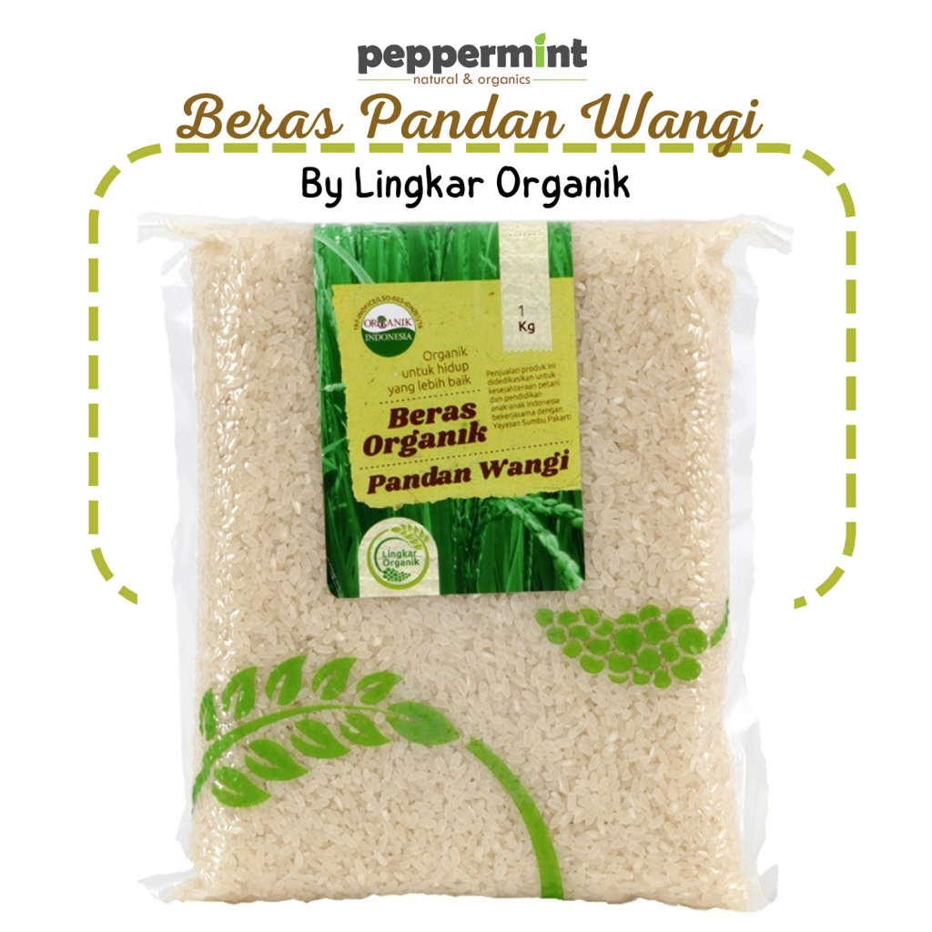 

Lingkar Organik Beras Pandan Wangi Organik Kemasan 2 kg