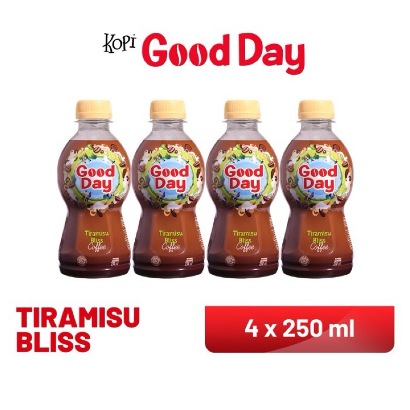 

GOOD DAY Tiramisu Bliss Ready To Drink 250 mlx 4pcs