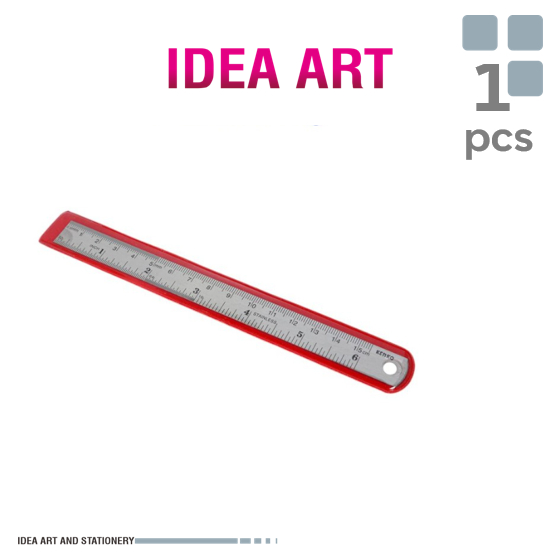 

Ruler / Penggaris Besi 15CM Kenko