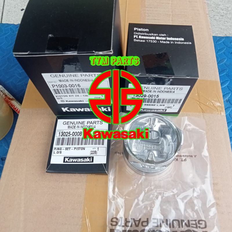 PISTON KIT KAZE-ZX130 OS 50/OVER SIZE 50 ORIGINAL KAWASAKI