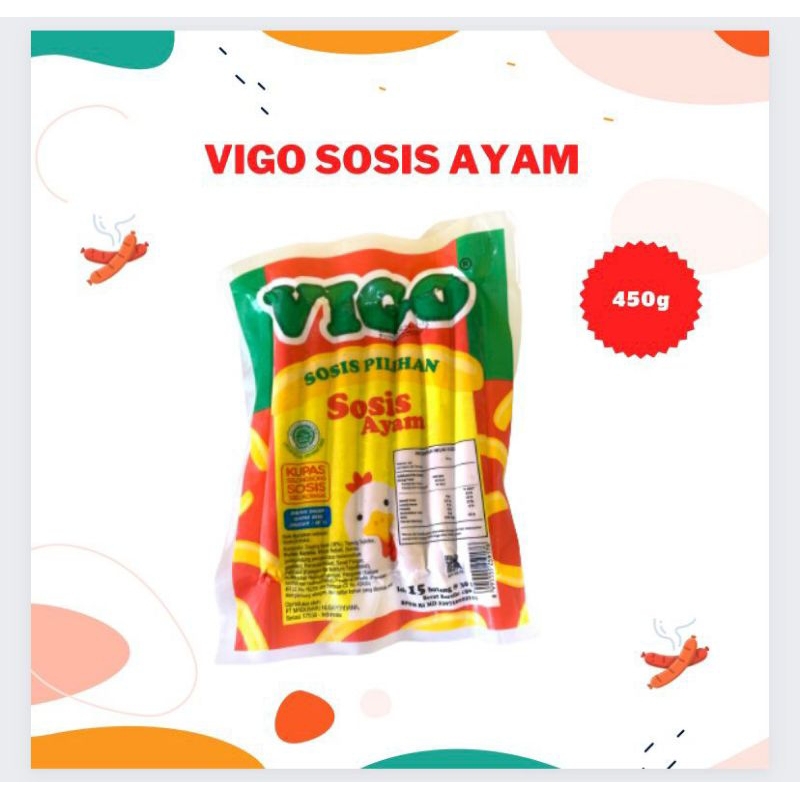 

VIGO SOSIS AYAM 450GR