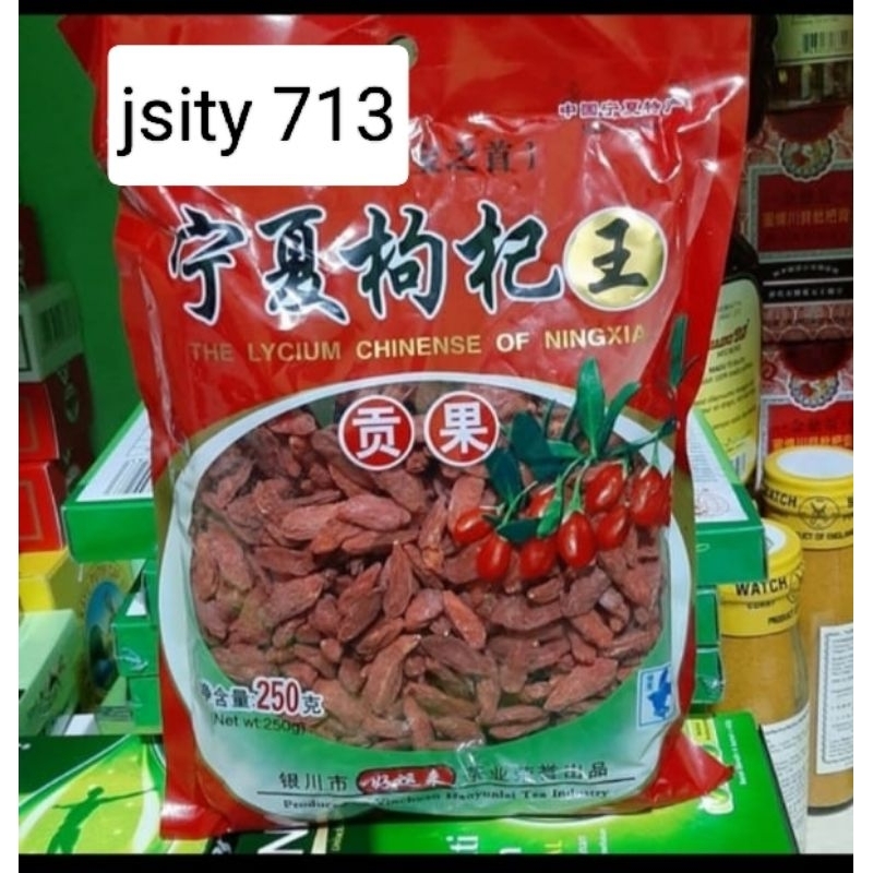

goji berry premium (kiche merah) 250gram
