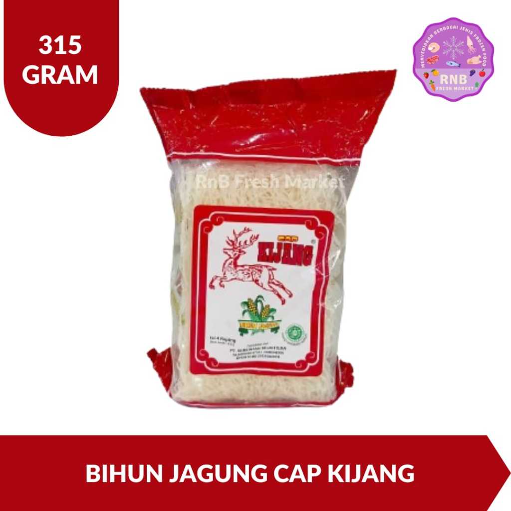 

Bihun Jagung Cap Kijang Netto 315 Gram