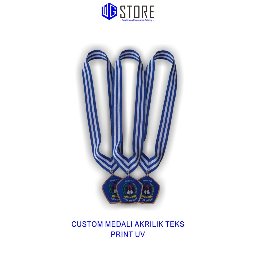 Medali Custom Medali Wisuda Medali Graduation Medali Akrilik 1 Sisi/2 Sisi