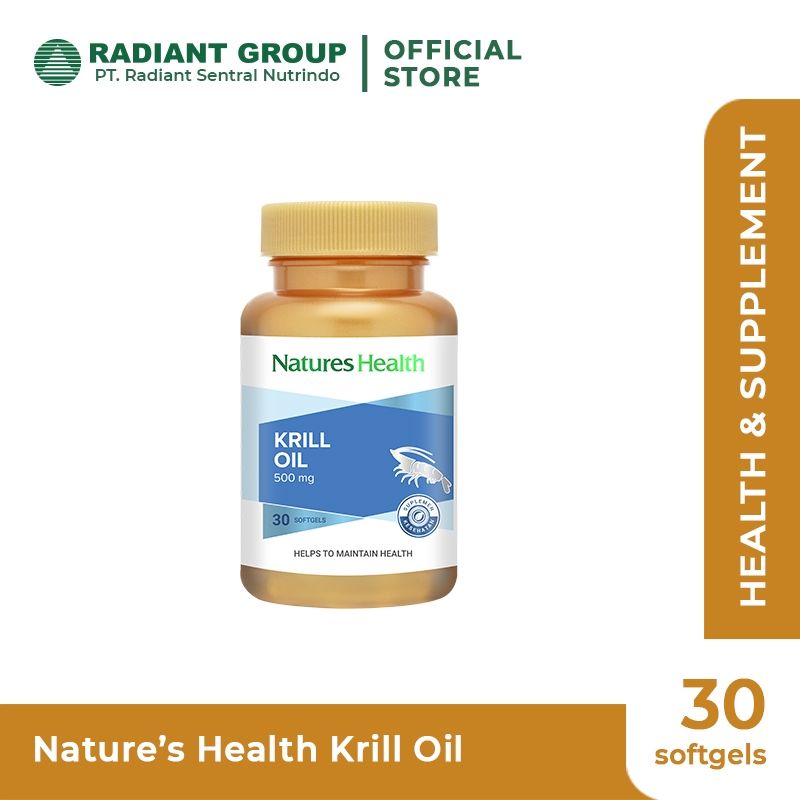 Natures Health Krill Oil 500mg - 30 Softgels