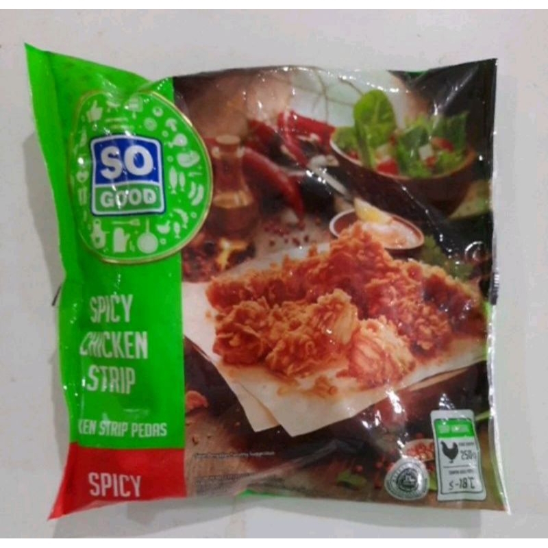 

SOGOOD SPICY CHICKEN STRIP 250g