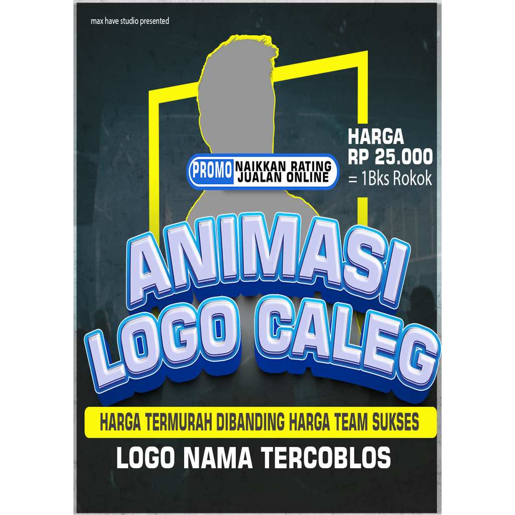 ANIMASI LOGO NAMA CALEG TERCOBLOS