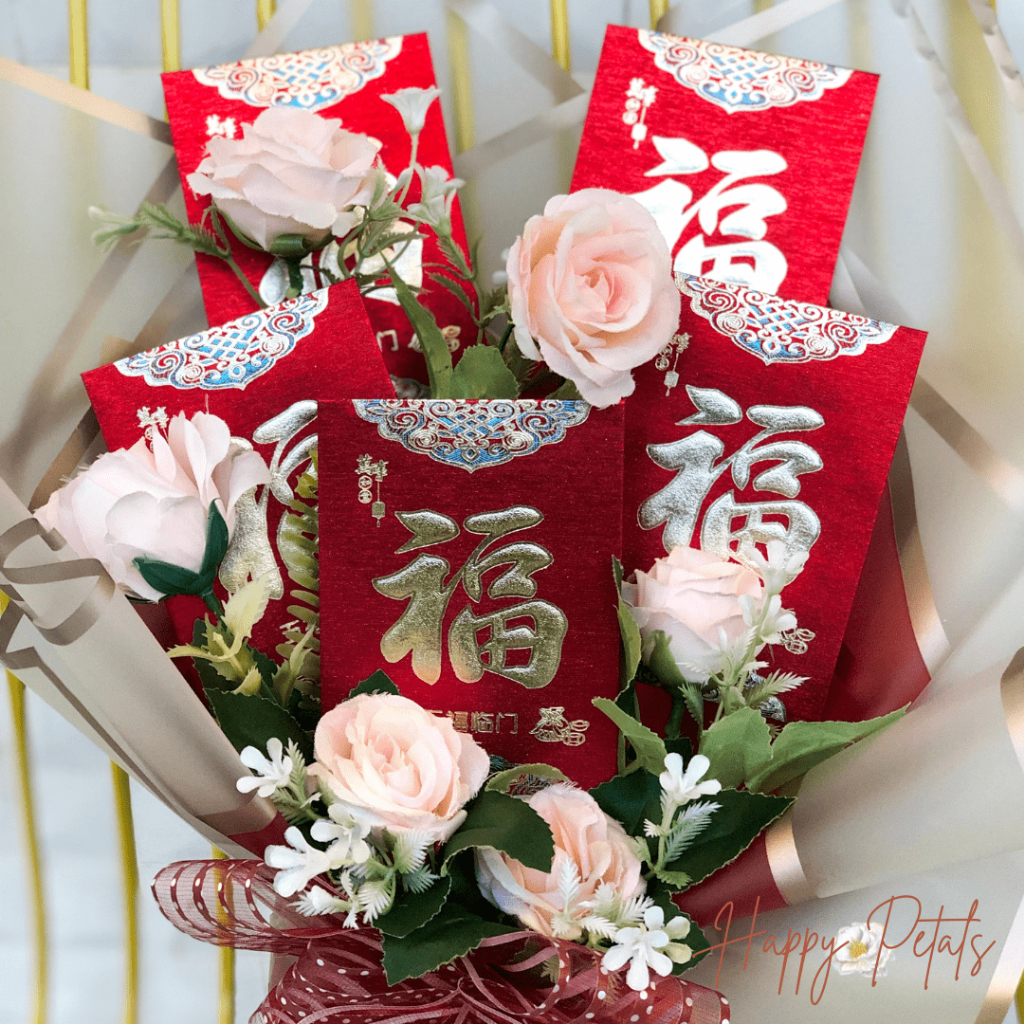 

CHINESE NEW YEAR BOUQUET ANGPAO || BUKET ANGPAO IMLEK