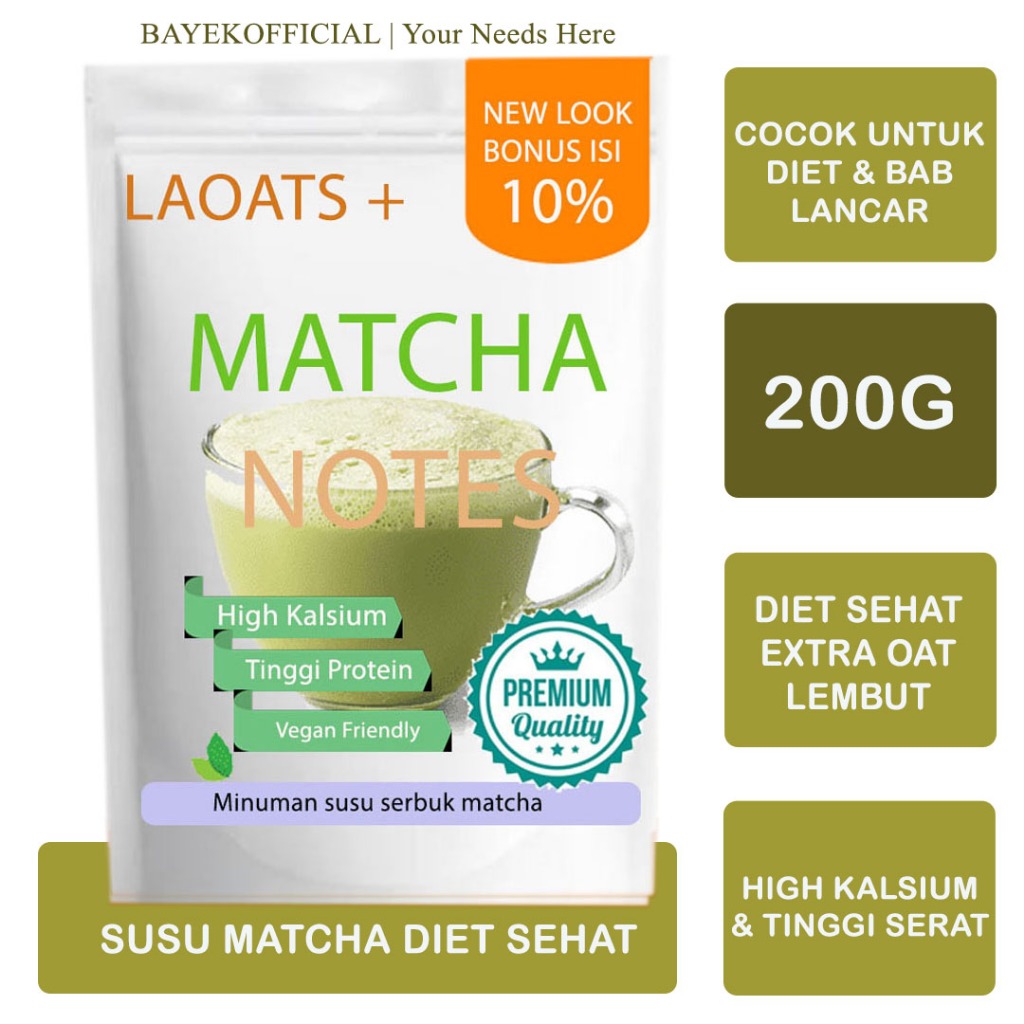 

Bubuk Minuman Rasa Penurun Berat Badan Matcha Powder Pelangsing Badan Penurun Berat Badan Susu Pelangsing Badan Laoats