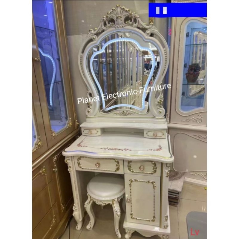 Meja Rias Model Ukur  Meja Tiolet  Meja Dandan  Meja Saloon  Meja Etalase