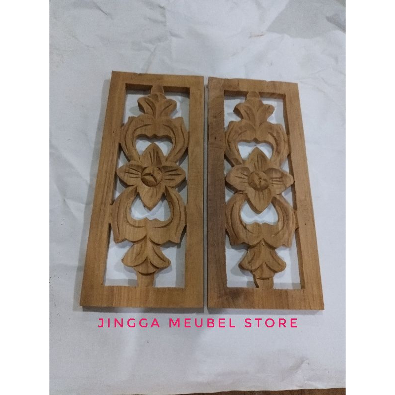 ornamen ukir roster ornamen kayu ukir pintu dinding loster kayu keping loster isian loster roster uk