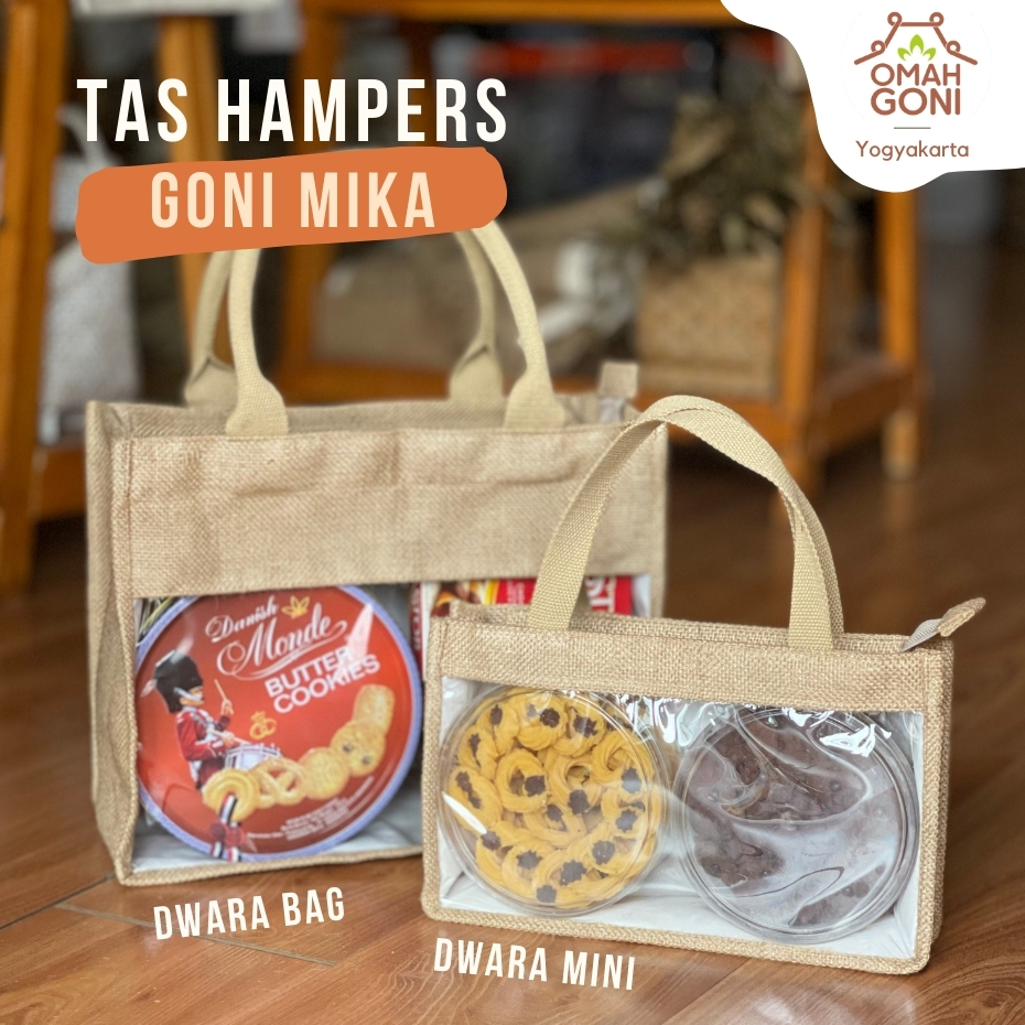 

Tas Hampers Goni Mika - Kemasan Hampers - Tas Souvenir