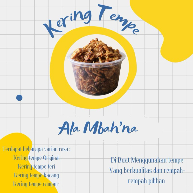 

Kering tempe (original)