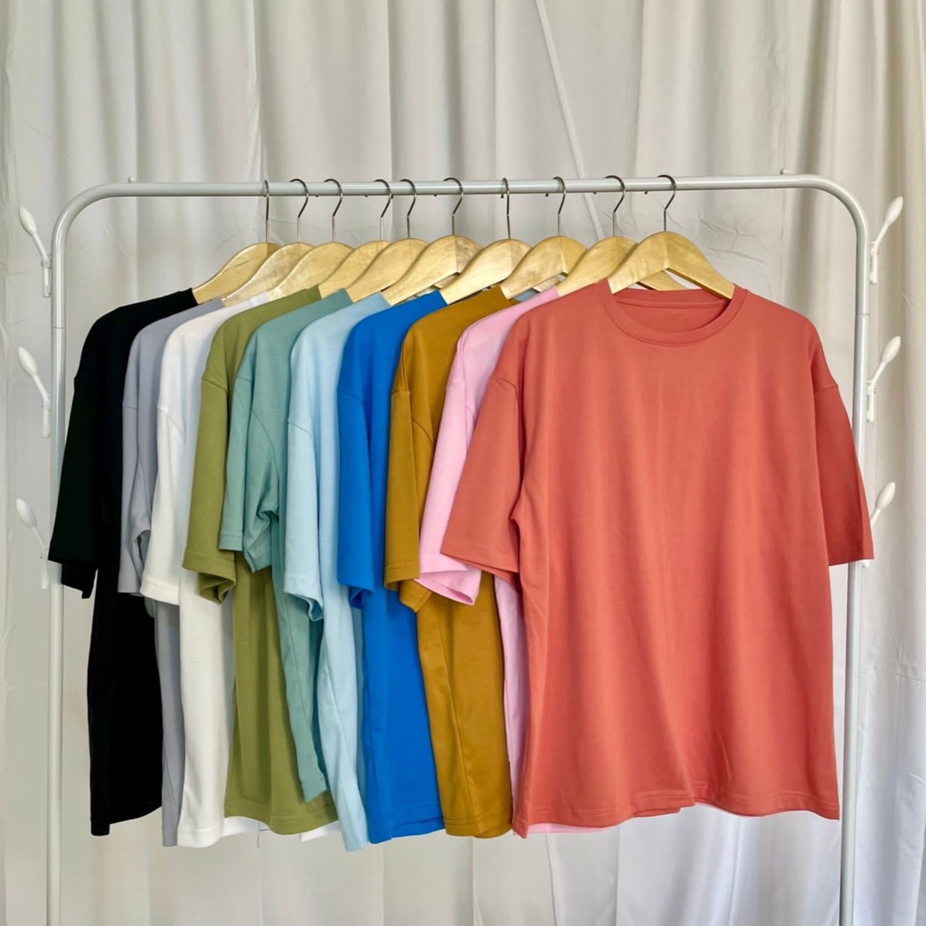 CLOTHOLIC/ Oversize T-shirt Polos/ Unisex Oversize T-shirt Polos