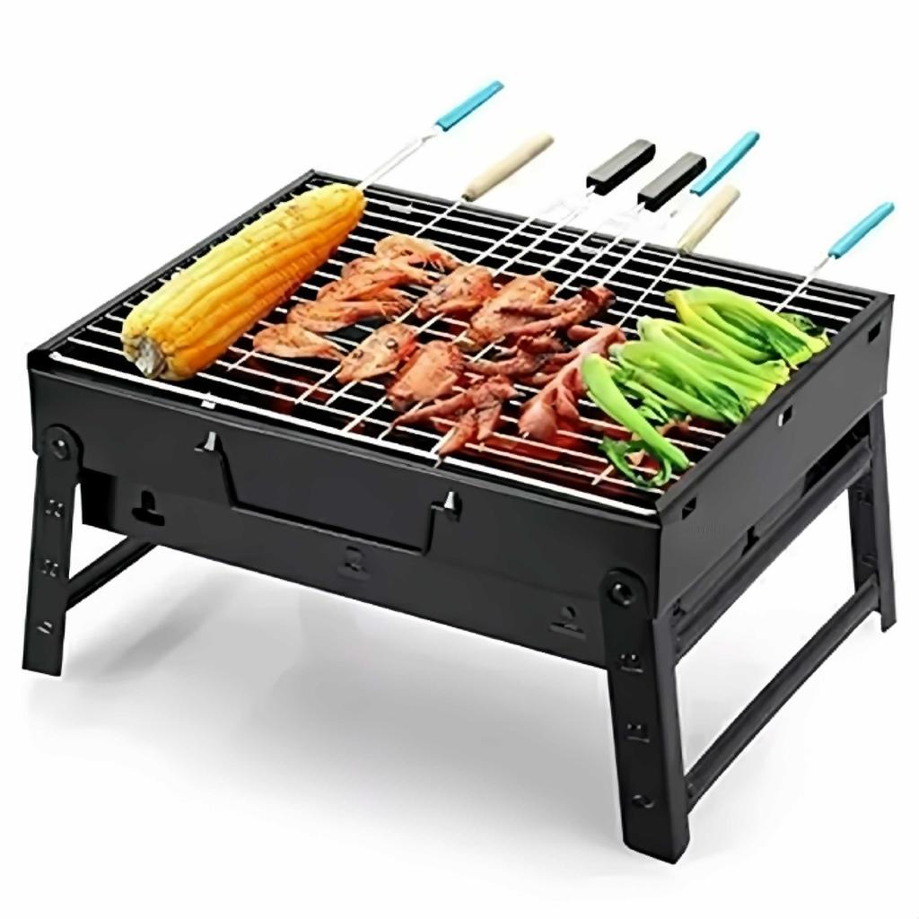 [COD] ALAT PANGGANG LGI PORTABLE LIPAT BBQ GRILL / BAKAR IKAN DAGING AYAM