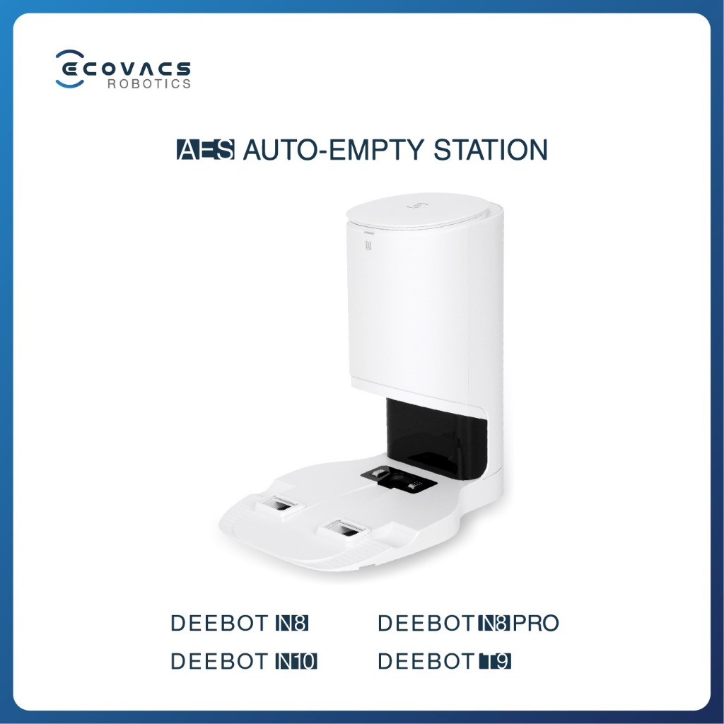 Ecovacs Aksesoris DEEBOT OZMO T8 T9 N10 N8 PRO Auto Empty Station