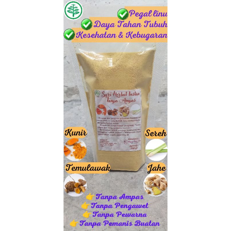 

Jamu bubuk tradisional herbal capek, pegal linu, daya tahan tubuh dll