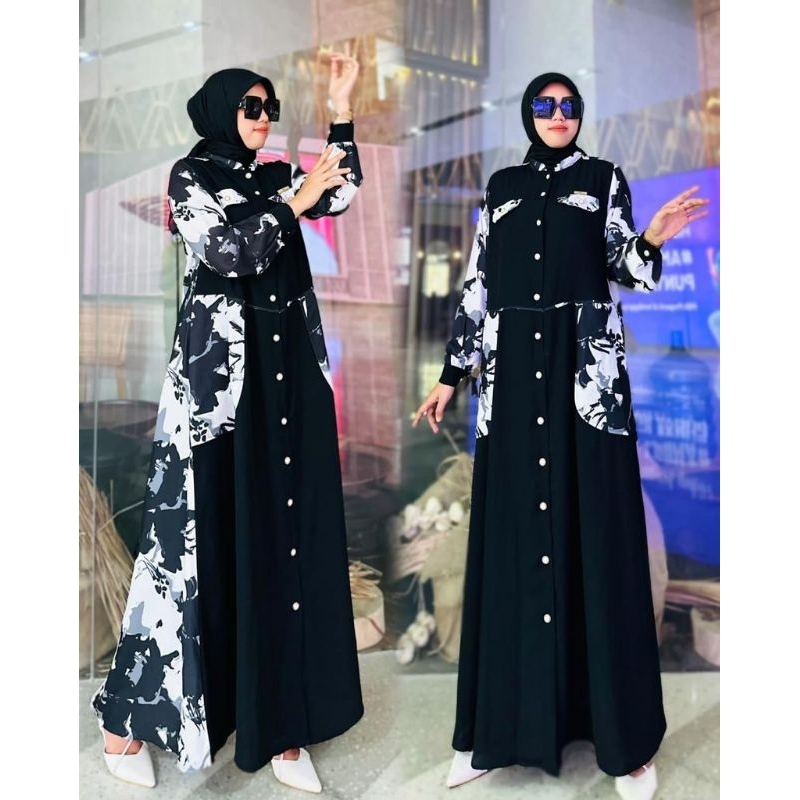 Gamis Cantik Simpel/Gamis Kondangan/Gamis Cantik Simpel/Gamis Hantaran Nikah/Gamis Umrah/Gamis Haria