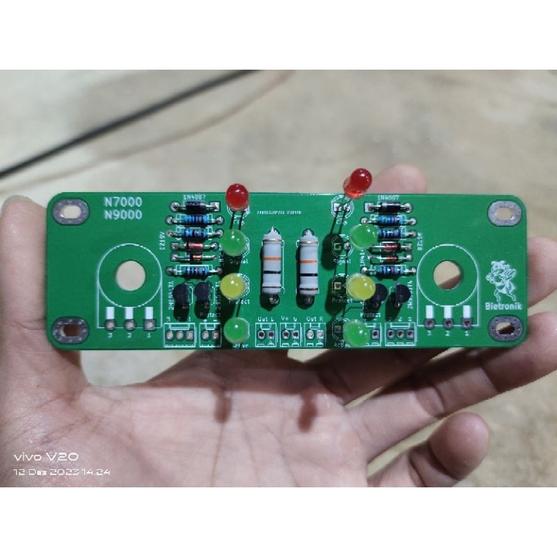 kit panel depan n9000 n7000 box power ampli