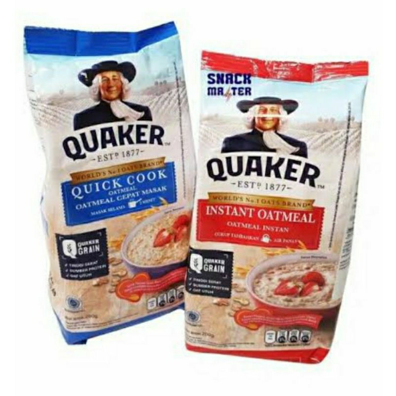 

quaker oatmeal quick cook instant oatmeal