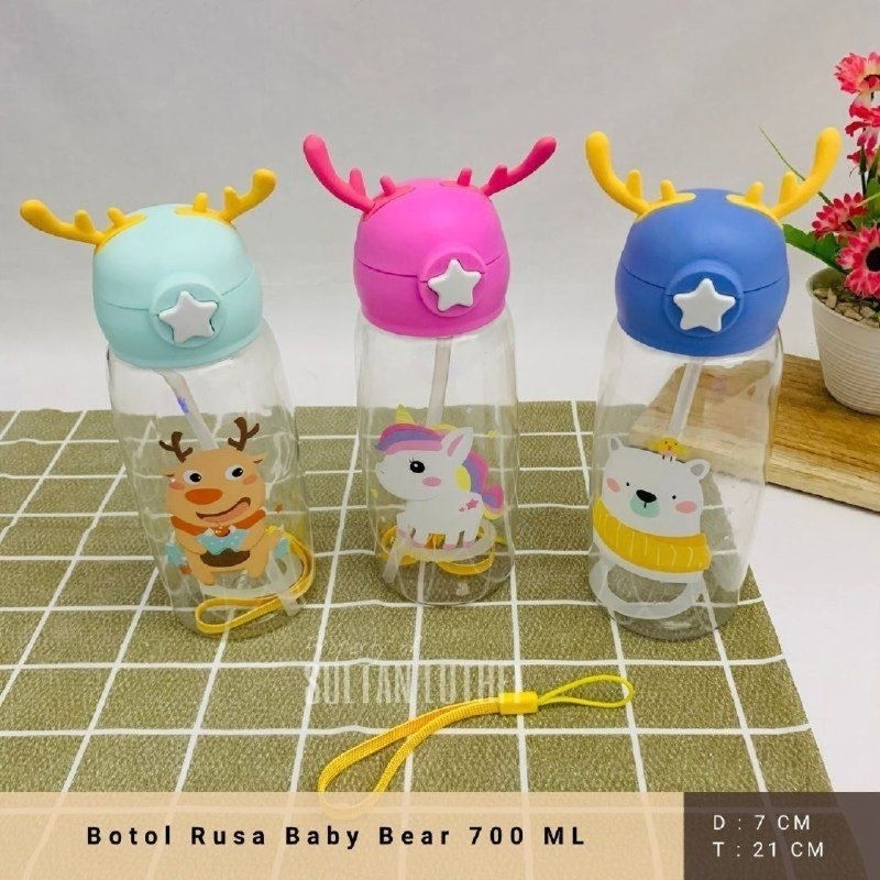 botol minum tanduk rusa