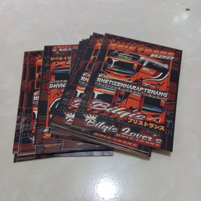 

5 pcs Sticker Bus Stiker Bis Bris Trans Bilqis