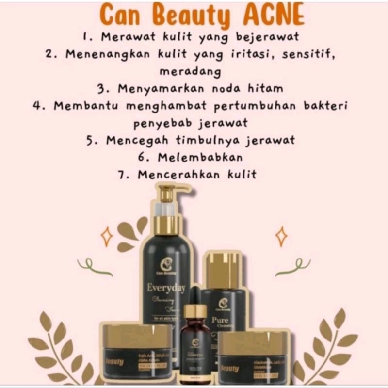 CAN BEAUTY -(acne)(FREE GIFT)/ CREAM BPOM can beauty / SKINCARE BPOM