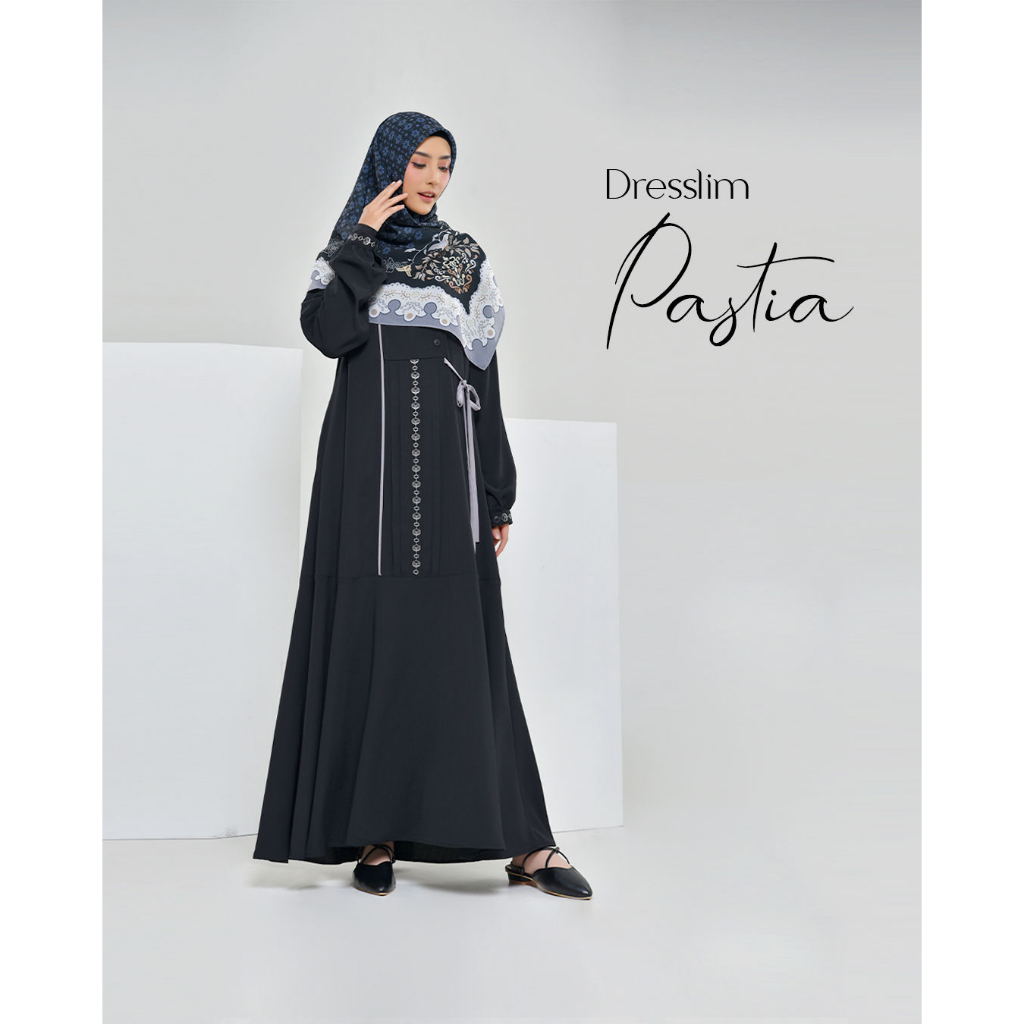 DRESSLIM PASTIA/BAJU GAMIS POLOS/GAMIS/BAJU RABBANI/GAMIS DEWASA/DRESSLIM RABBANI/RABBANI