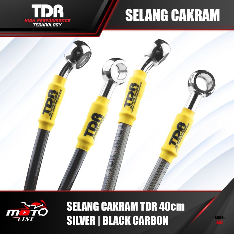 Selang Rem TDR Brake Hose TDR 40 cm