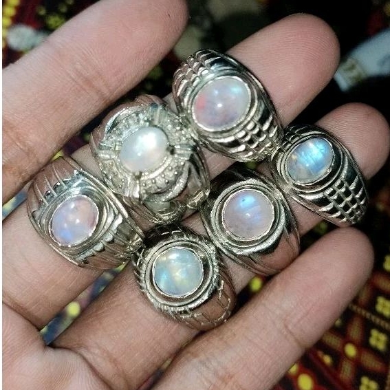 batu akik Biduri bulan