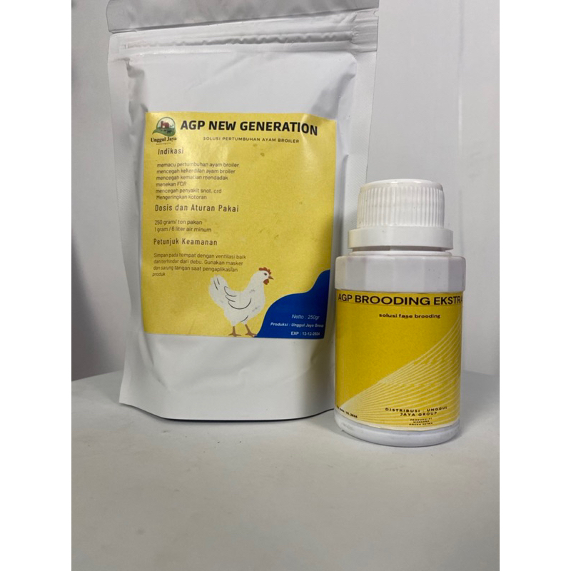 AGP NEW GENERATION + AGP BROODING ( SEPAKET dari brooding hingga panen)
