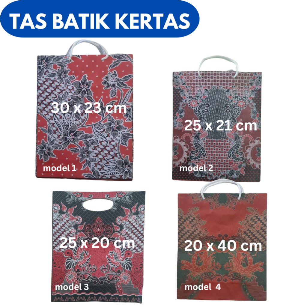 

PAPER BAG MOTIF BATIK