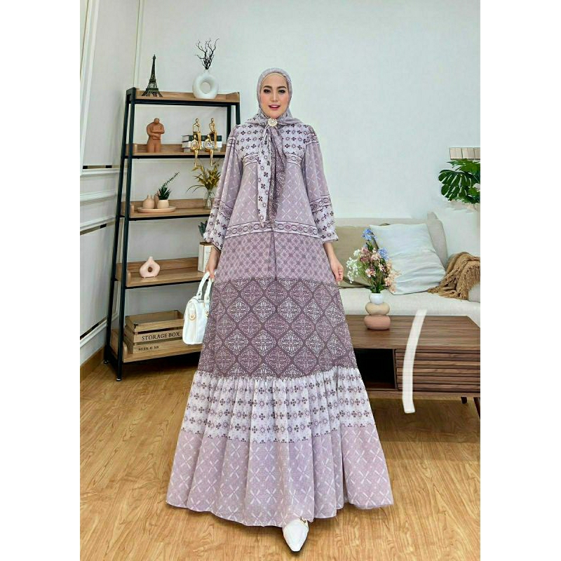 HIJUP ME/ELFIRA 4 /PUSAT GAMIS/FASHION MUSLIM