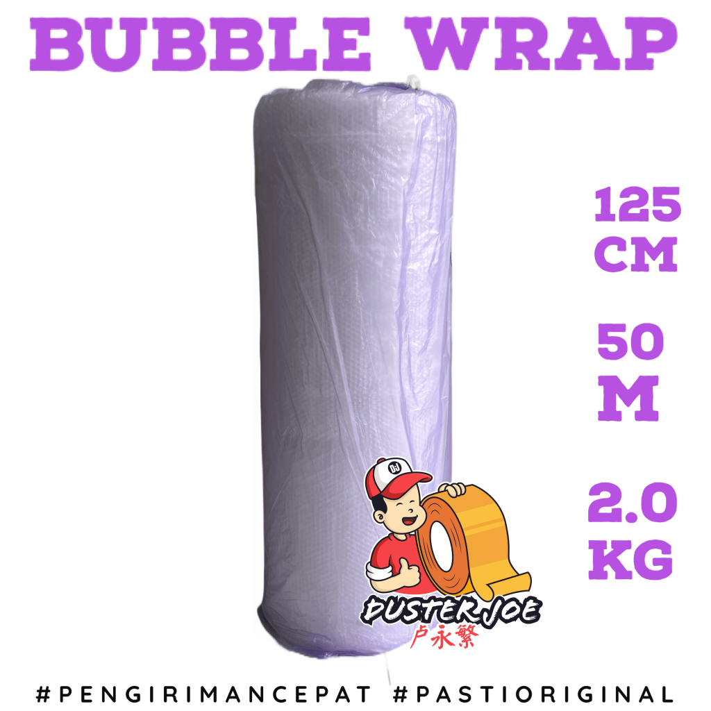 

Bubble Wrap BENING 125CM 50M 2.0KG Nesa Pack CORE PER 1 ROL