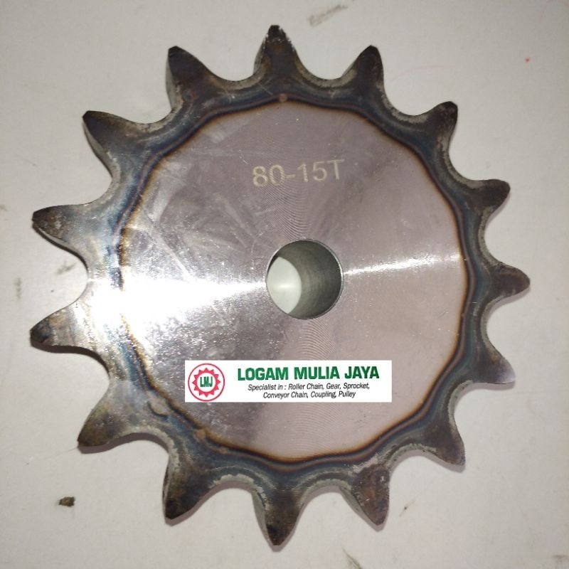 SPROCKET RS 80 GIGI 15 SINGLE SPROCKET RS 80X15T GEAR/GIR RS 80X15T