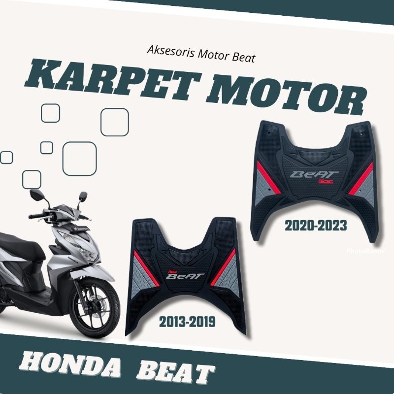 Aksesoris Motor Beat / Karpet Motor Beat / Variasi Motor Beat 2013-2023