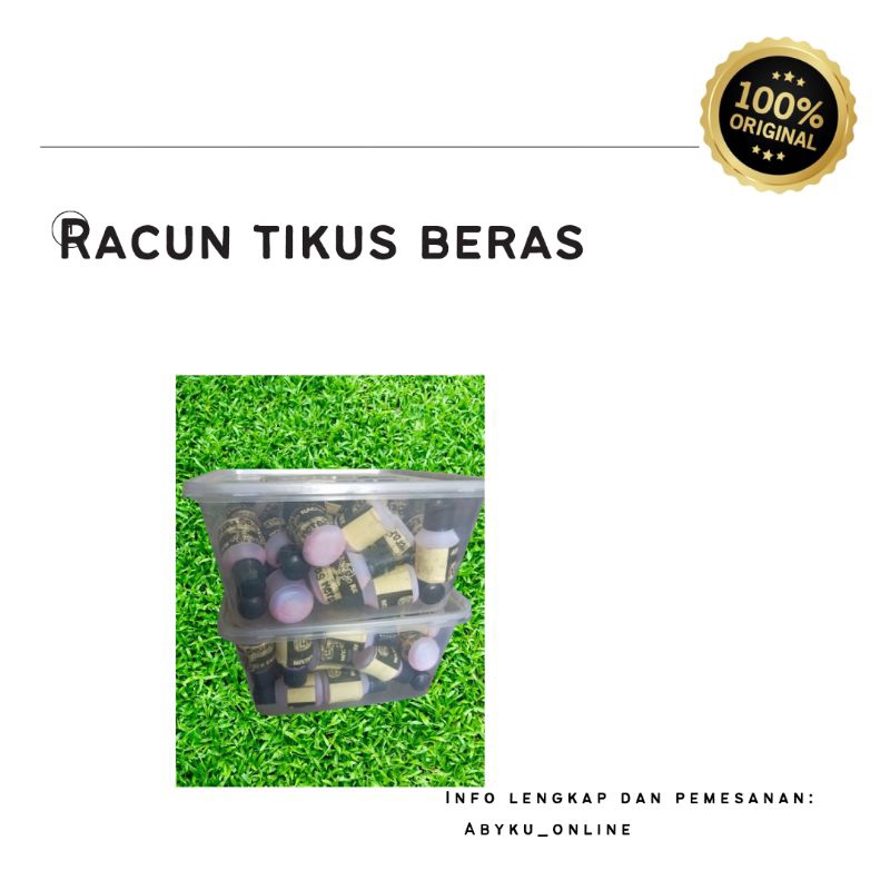RACUN TIKUS BERAS MERAH