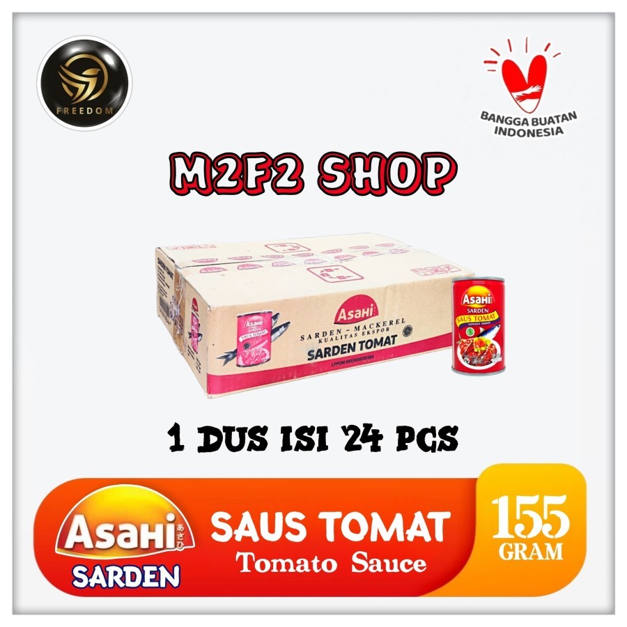 

Ikan Sarden ASAHI Sardines Dalam Saus Tomat - 155 gr (Kemasan Karton)