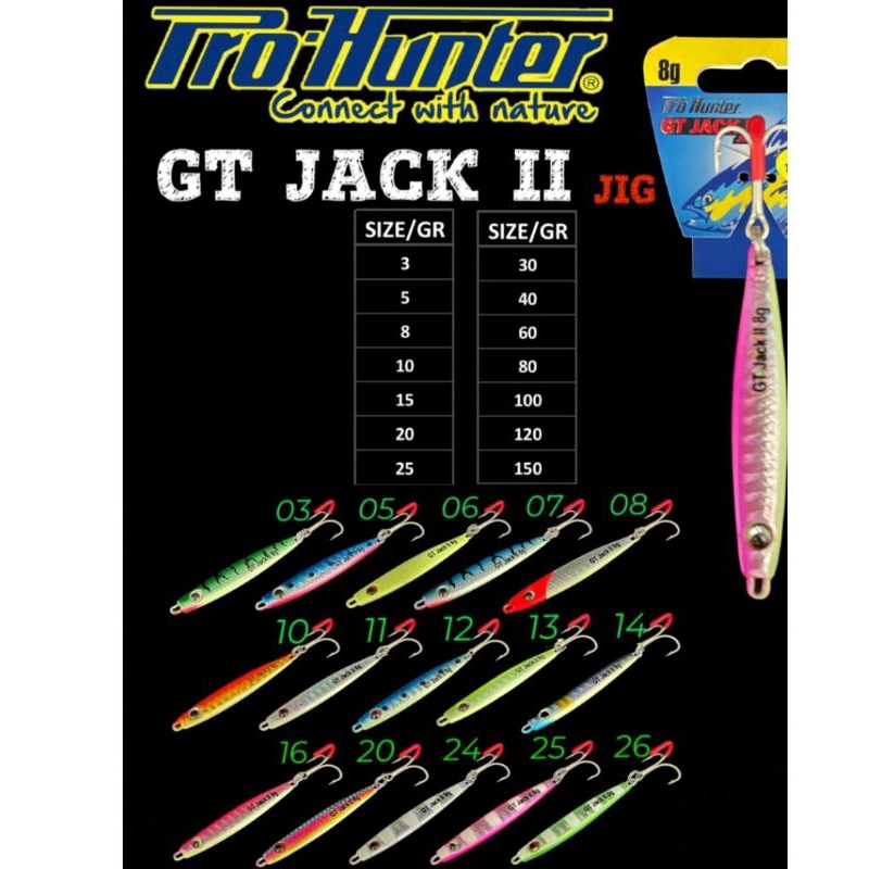 Umpan Jig Gt Jack II Pro-Hunter