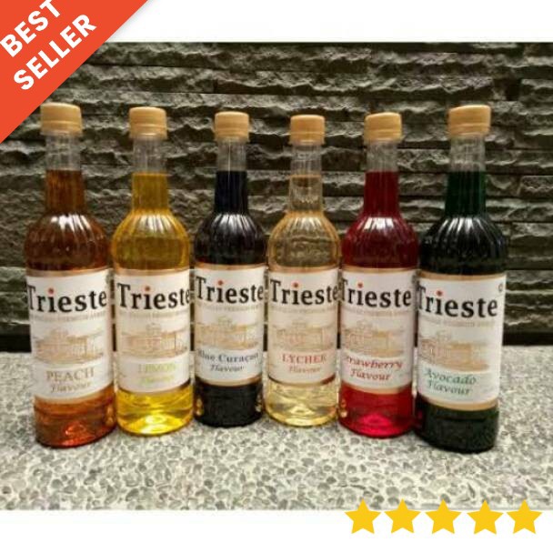 

M0del Terk!ni Trieste syrup 650ml Sirup Trieste Get it now