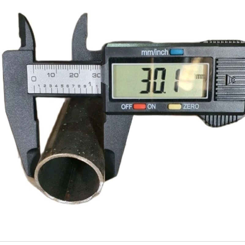 Pipa Besi Hitam 1 inch tebal 1,9mm Panjang 20cm