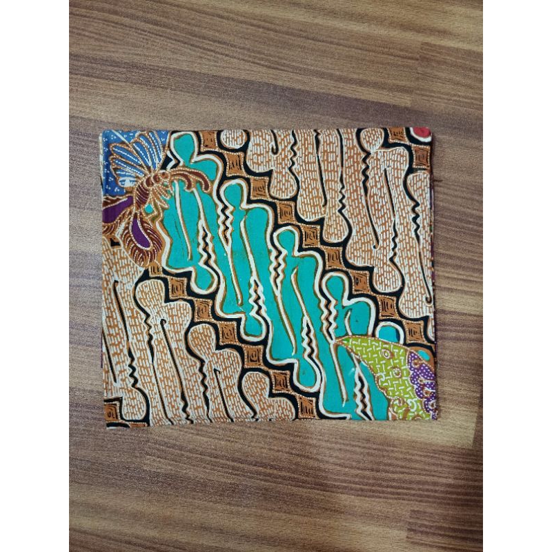 Kain batik full tulis canting asli motif lereng bunga warna colet bagus untuk atasan pria dan wanita