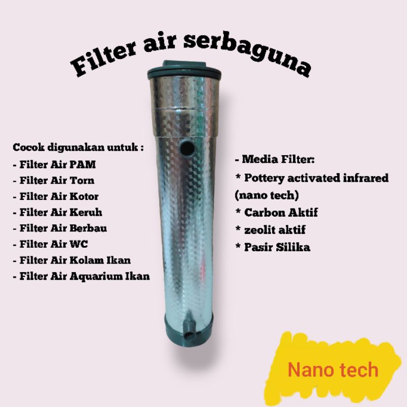 filter air bersih, filter air canister, filter air sumur, filter air kran